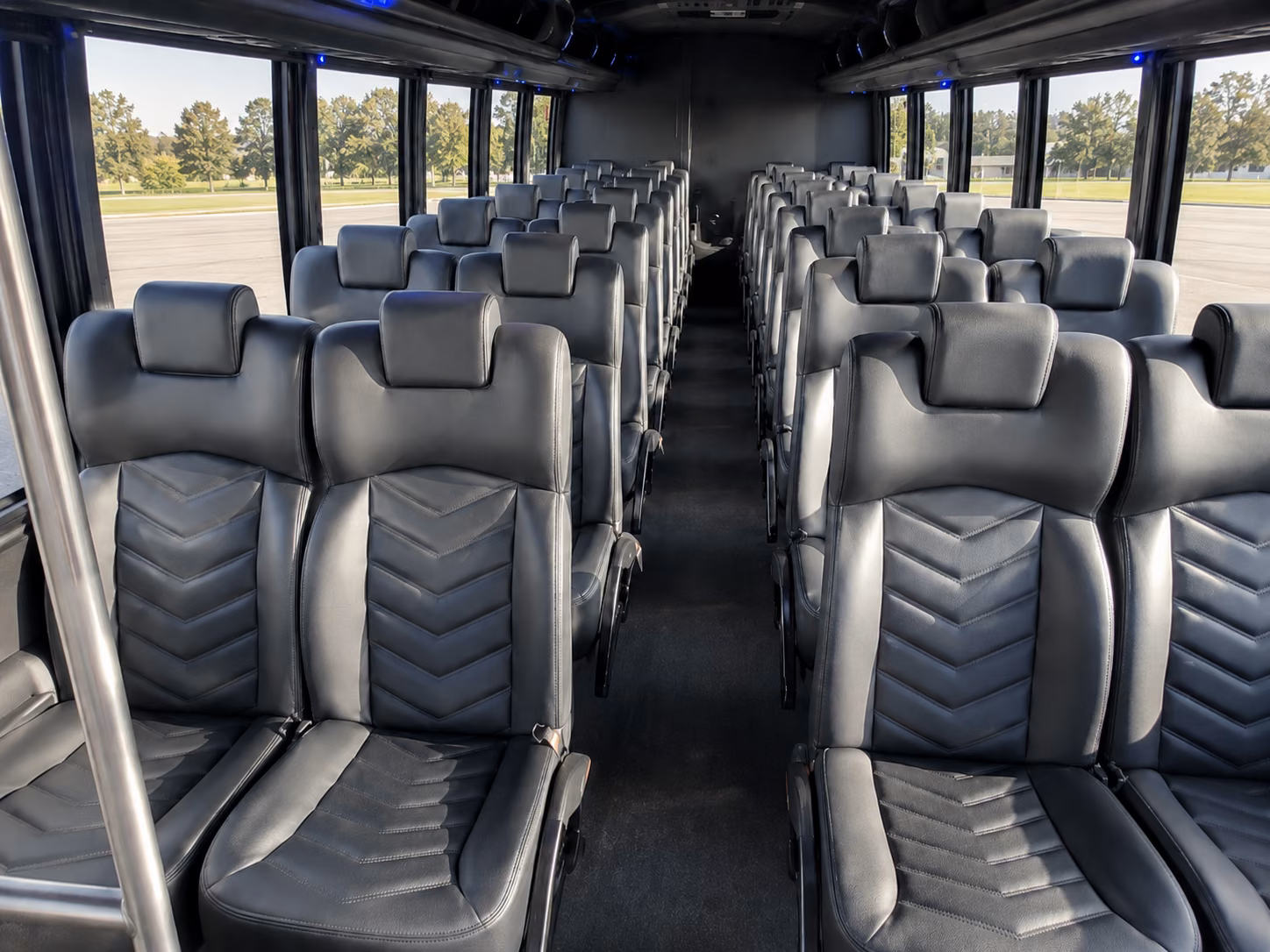 pawtucket 20 passenger minibus interior