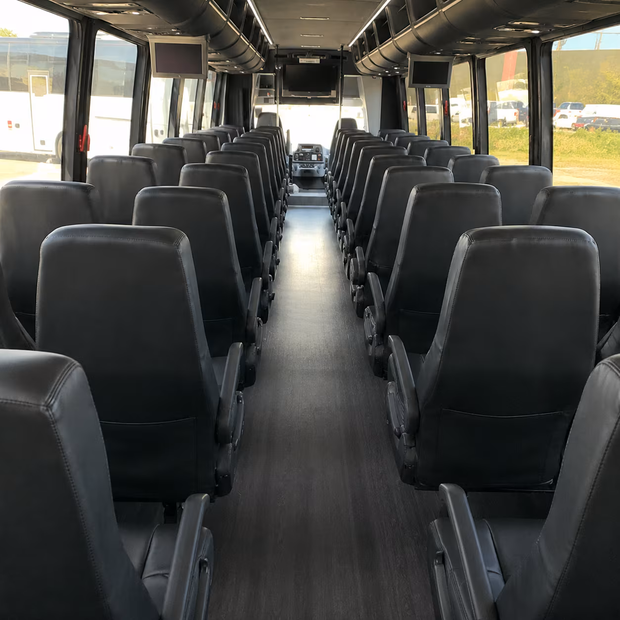 pawtucket 28 passenger minibus inside