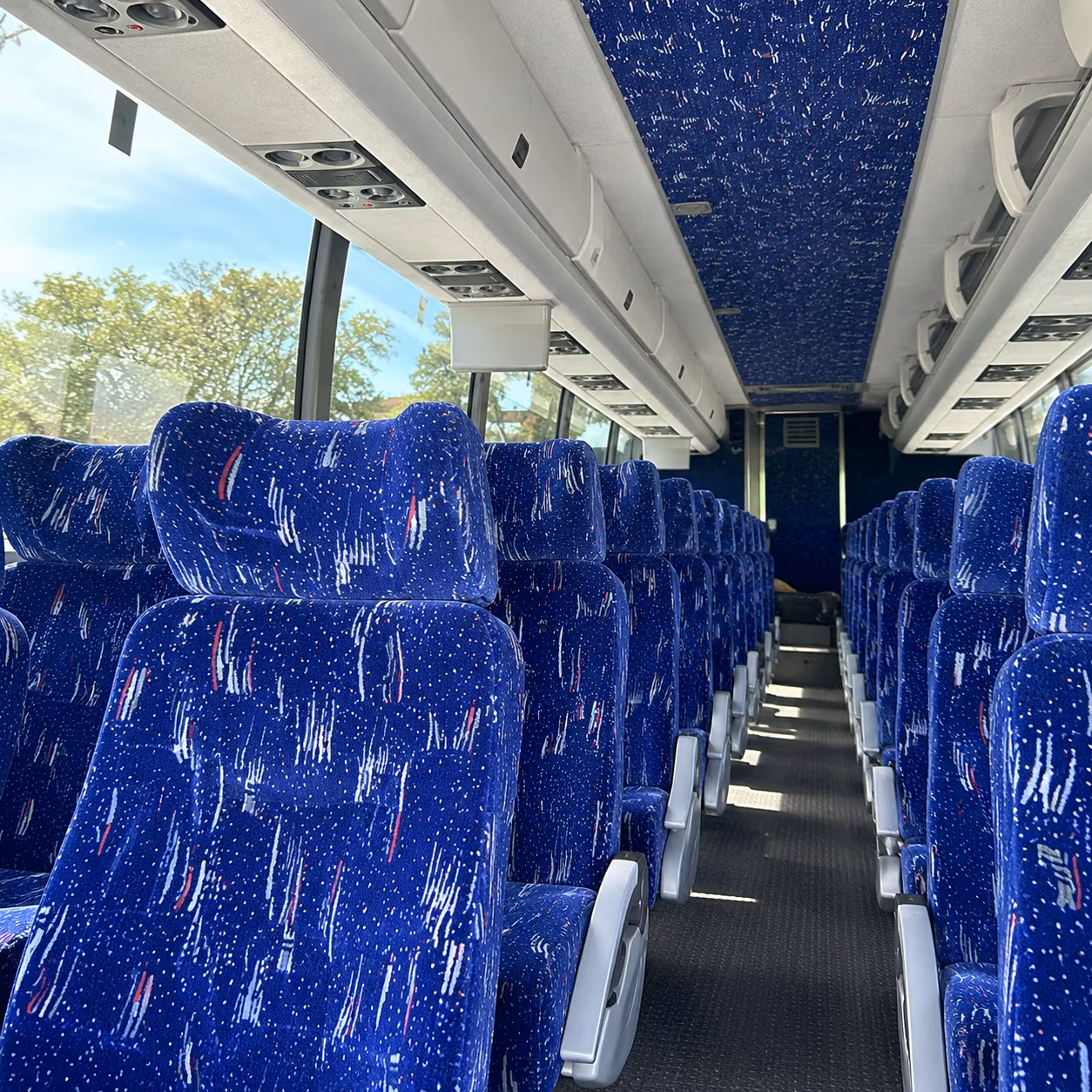 pawtucket charter bus interior