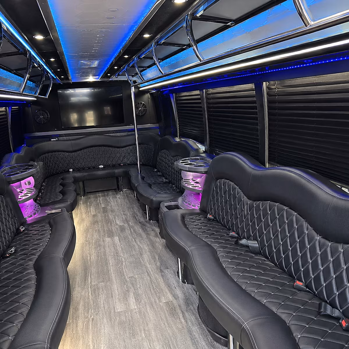 pawtucket party bus interior