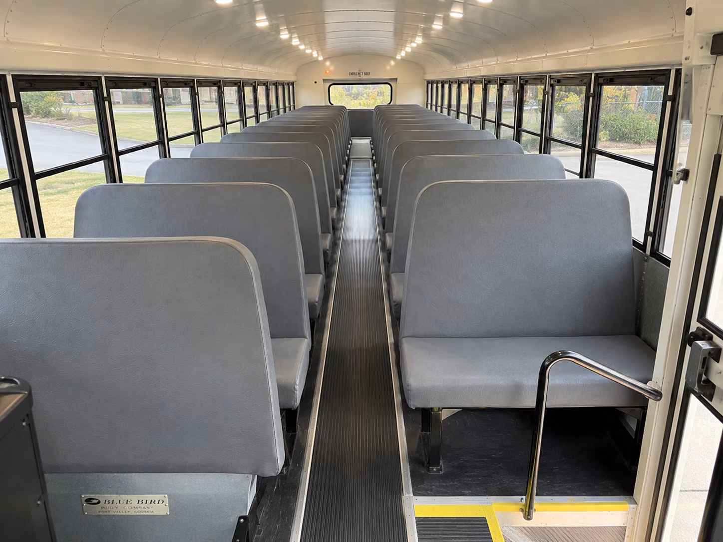 pawtucket school bus inside