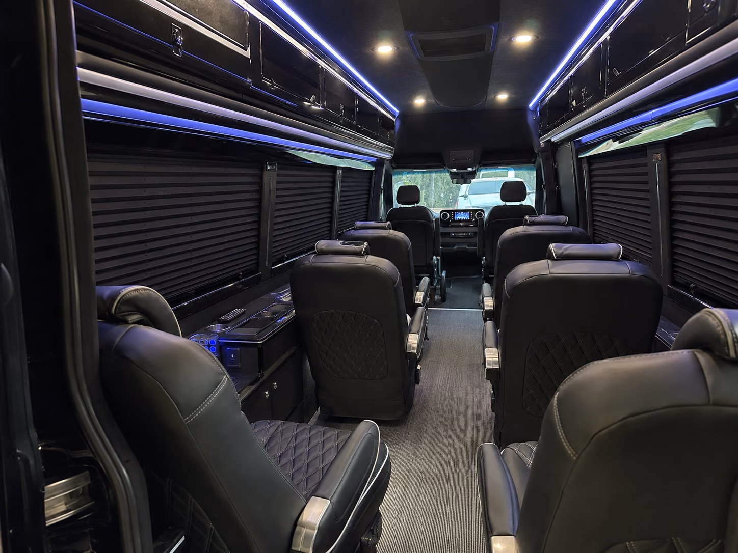 pawtucket sprinter van with driver interior